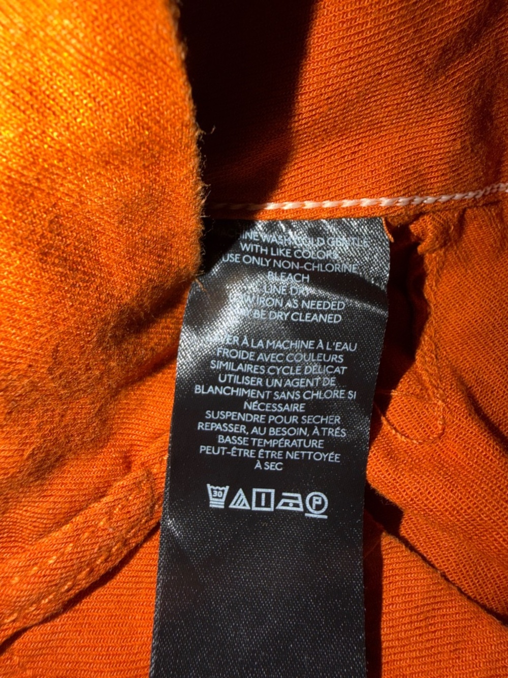Anthropologie Maeve Collette Cotton Capri in Burnt Orange sz 8 - Picture 5 of 5
